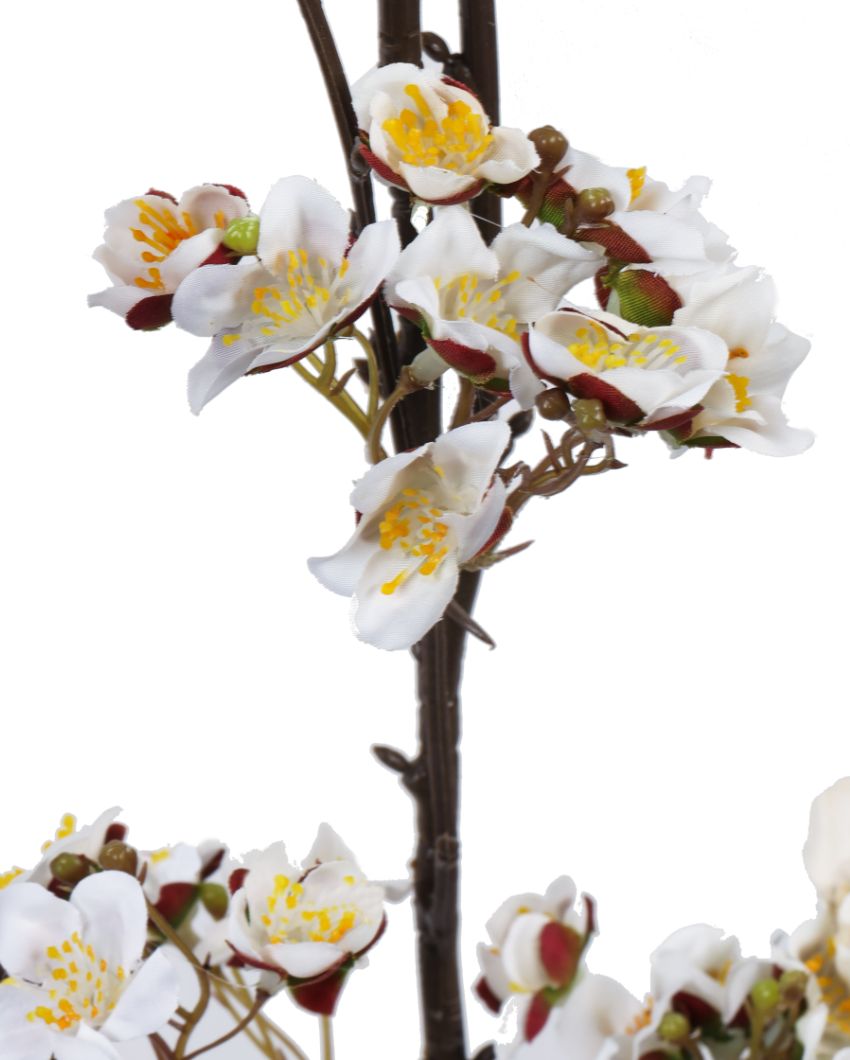 Stunning Artificial Cherry Blossom Stick Without Pot | 51 inches