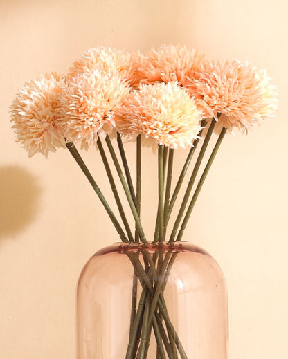 Gorgeous Artificial Chrysanthemum Flower 6 Sticks Without Pot | 18 inches