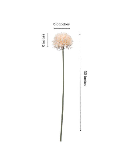 Gorgeous Artificial Chrysanthemum Flower 6 Sticks Without Pot | 18 inches