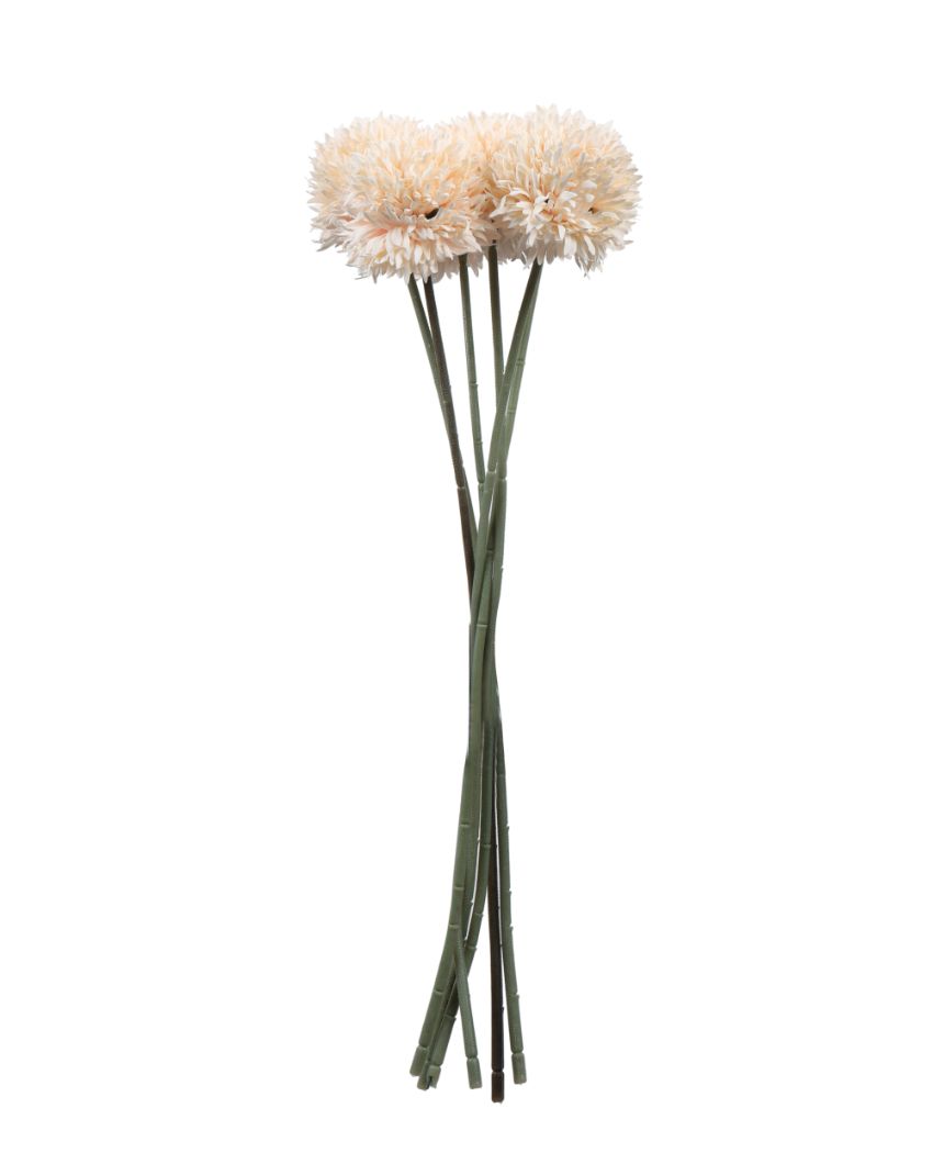 Gorgeous Artificial Chrysanthemum Flower 6 Sticks Without Pot | 18 inches