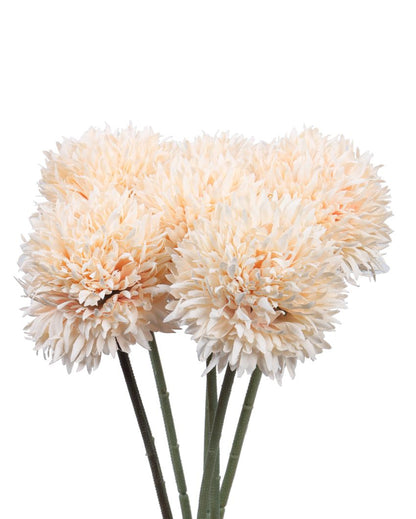 Gorgeous Artificial Chrysanthemum Flower 6 Sticks Without Pot | 18 inches