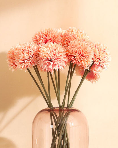 Gorgeous Artificial Chrysanthemum Flower 6 Sticks Without Pot | 18 inches