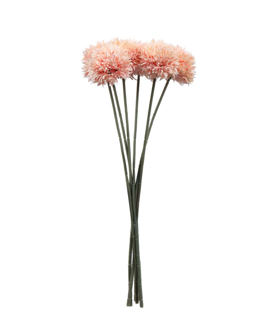 Gorgeous Artificial Chrysanthemum Flower 6 Sticks Without Pot | 18 inches