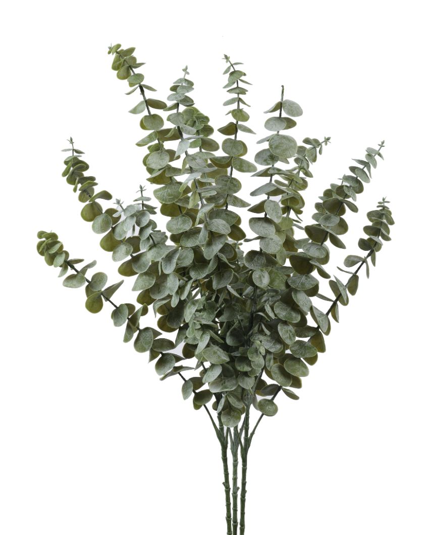 Welcoming Artificial Eucalyptus 3 Sticks Without Pot | 27 inches