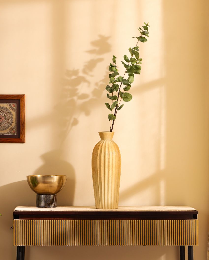 Decorative Artificial Eucalyptus 3 Sticks Without Pot | 32 inches