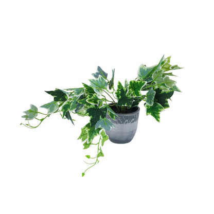 Artificial Potted Green Bush Plant | 4 x 4 x 20 inches