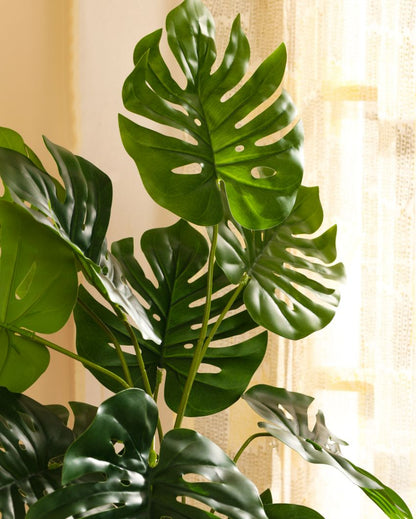 Unique Artificial Monstera Potted Plant | 24 inches