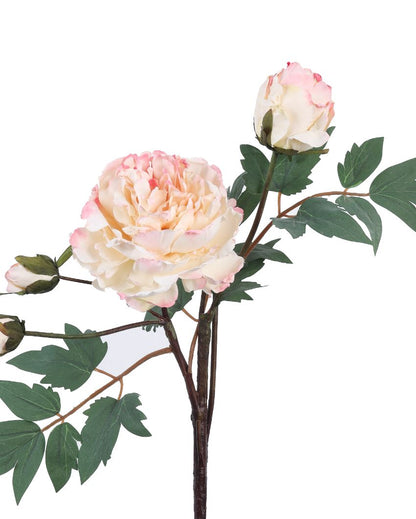 Radiant Artificial Peony Flower Spray Without Pot | 26 inches