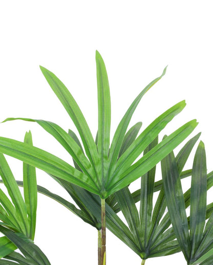 Eye-catching Artificial Rhapis Palm Plant | 2 Feet