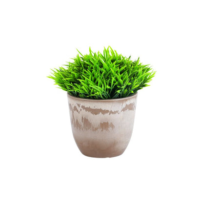 Artificial Potted Topiary Bush Set | Set of 2