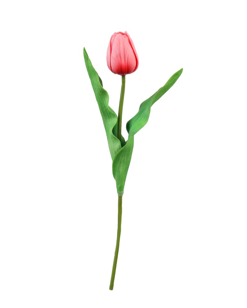 Functional Artificial Tulip Flower 5 Sticks Without Pot | 1 feet