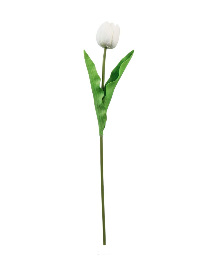 Simple Artificial Tulip Flower 5 Sticks Without Pot | 20 inches