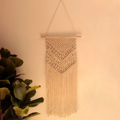 Ivory Boho Wall Hanging