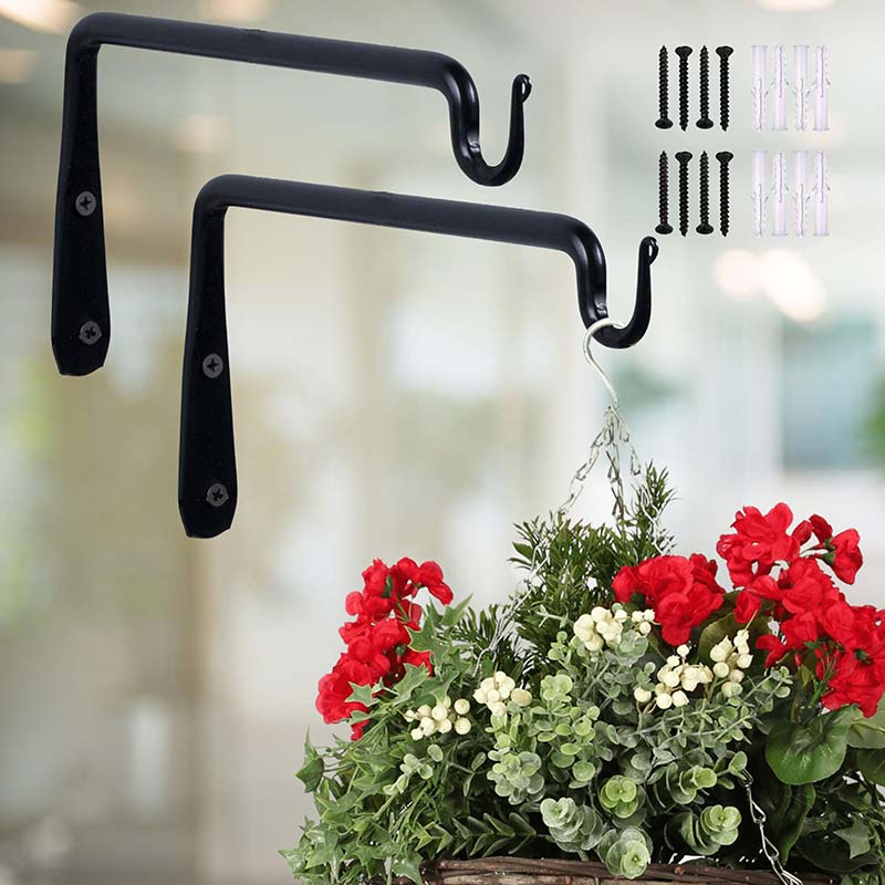 Classic Metal Wall Plant Bracket| Set of 2,4 Set of 2