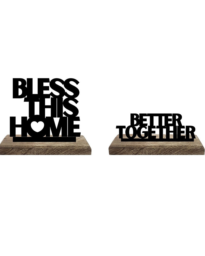 Home Blessing Harmony Table Décor | Set of 2