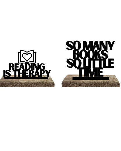 Literary Escape Table Décor | Set of 2