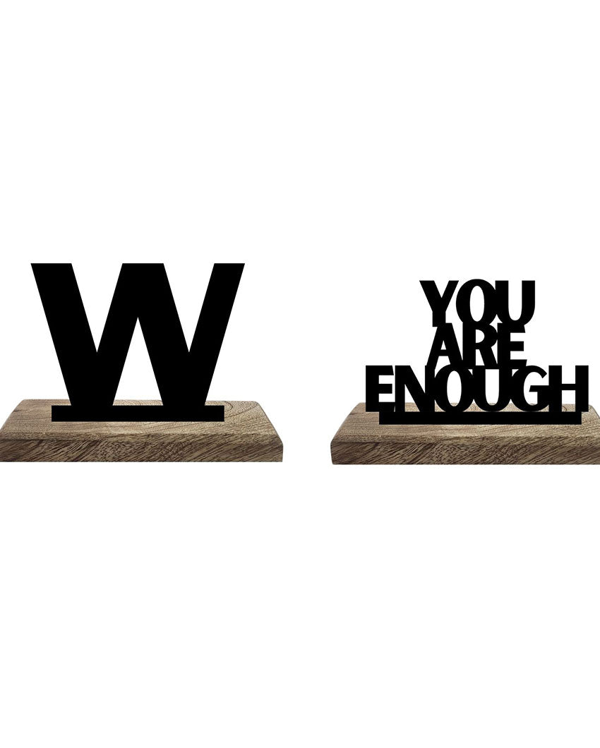 Empowerment & Enigma Table Décor | Set of 2