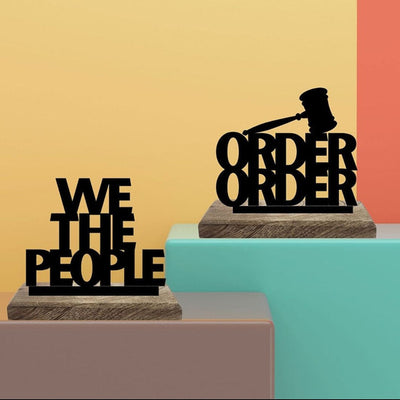 Lawyer's Pride Table Décor | Set of 2