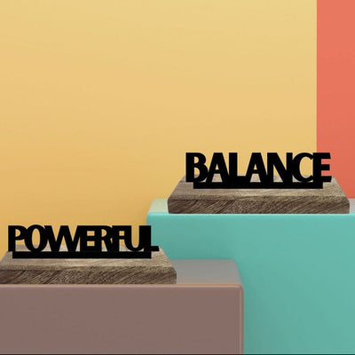 Dynamic Equilibrium Table Décor | Set of 2