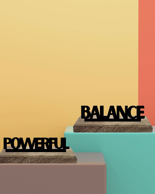 Dynamic Equilibrium Table Décor | Set of 2