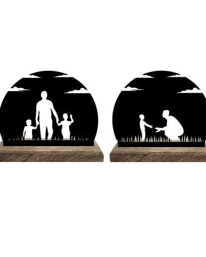 Parental Love Table Décor | Set of 2