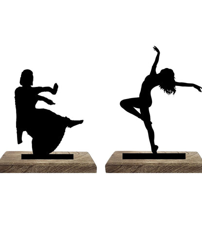 Ballet Kathak Fusion Table Décor | Set of 2