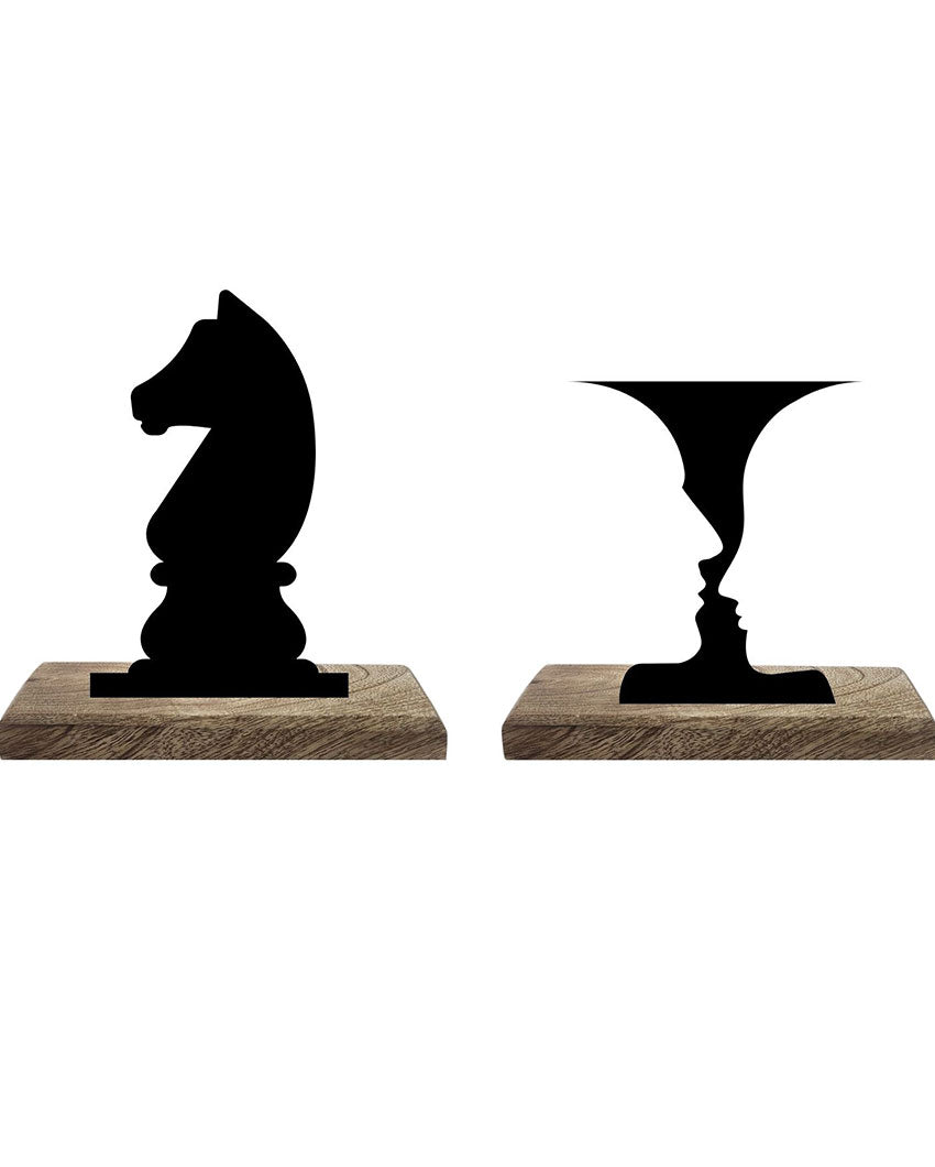 Knight's Mirage Table Décor | Set of 2