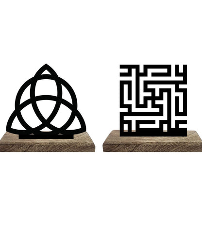 Sacred Symbolism Table Décor | Set of 2