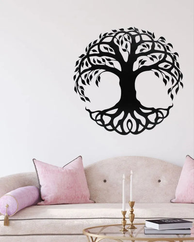 Simo Tree Of LifeIron Wall Hanging Décor