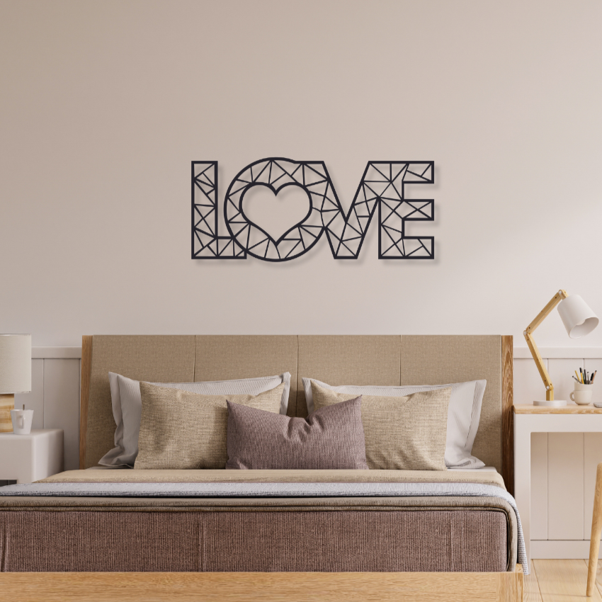 Love FrameIron Wall Hanging Décor