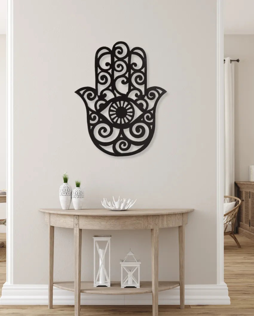 Hamsa EyeIron Wall Hanging Décor