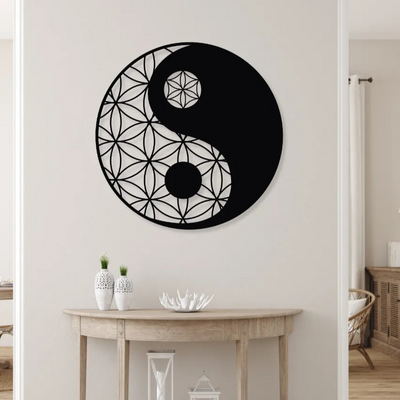 Yin YangIron Wall Hanging Décor