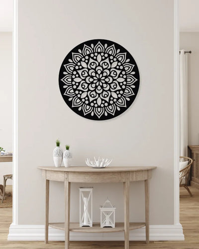 Versy Mandala Iron Wall Hanging Décor