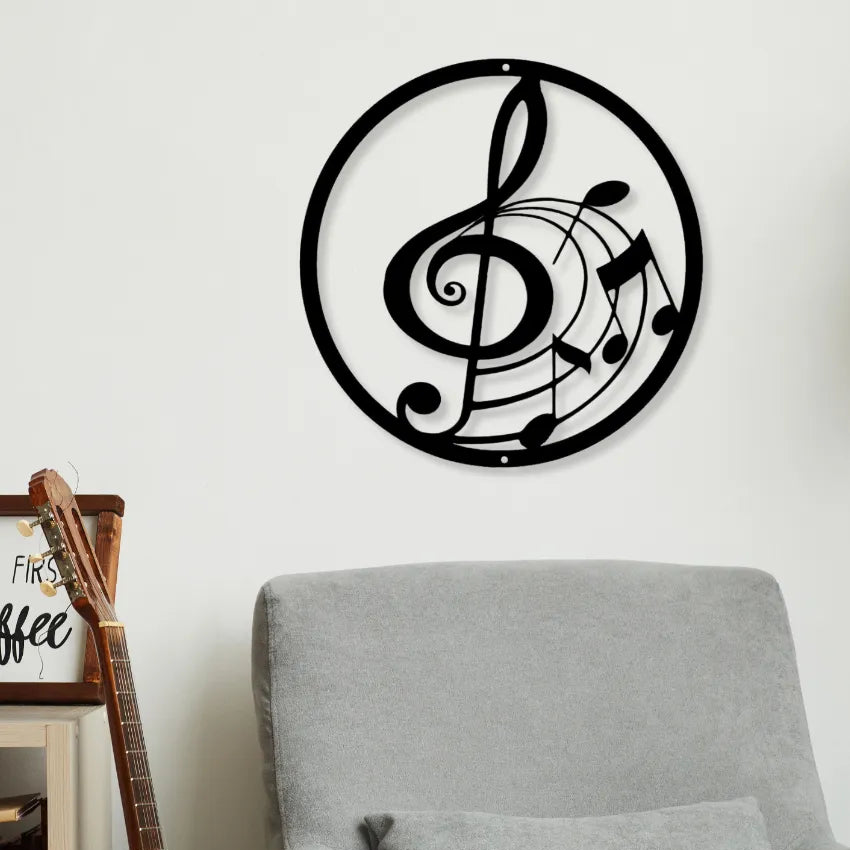 Musical Melody DesiteIron Wall Hanging Décor