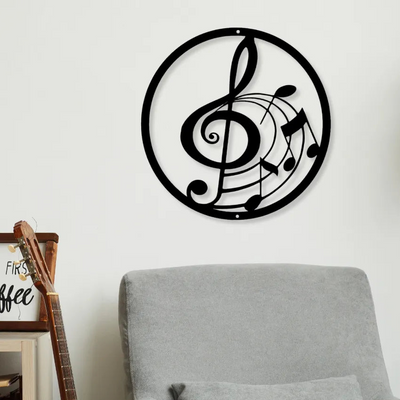 Musical Melody DesiteIron Wall Hanging Décor