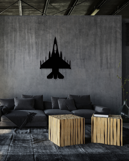 Fighter JetIron Wall Hanging Décor