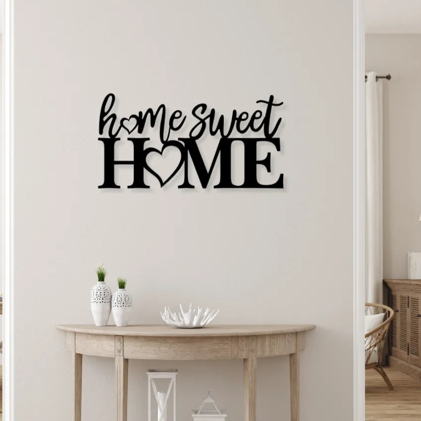 Home Sweet HomeIron Wall Hanging Décor