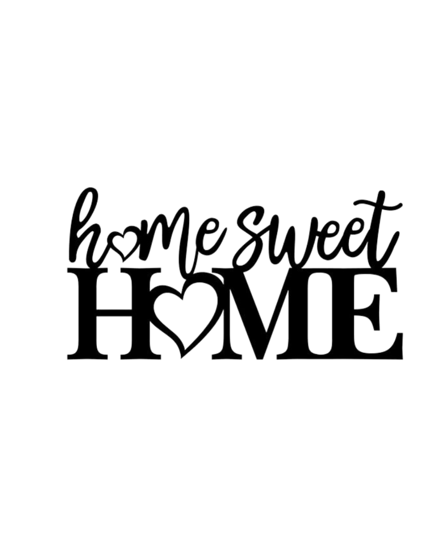 Home Sweet HomeIron Wall Hanging Décor