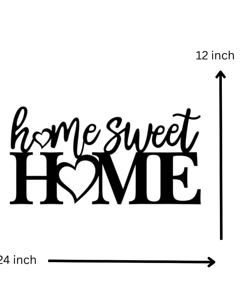 Home Sweet HomeIron Wall Hanging Décor