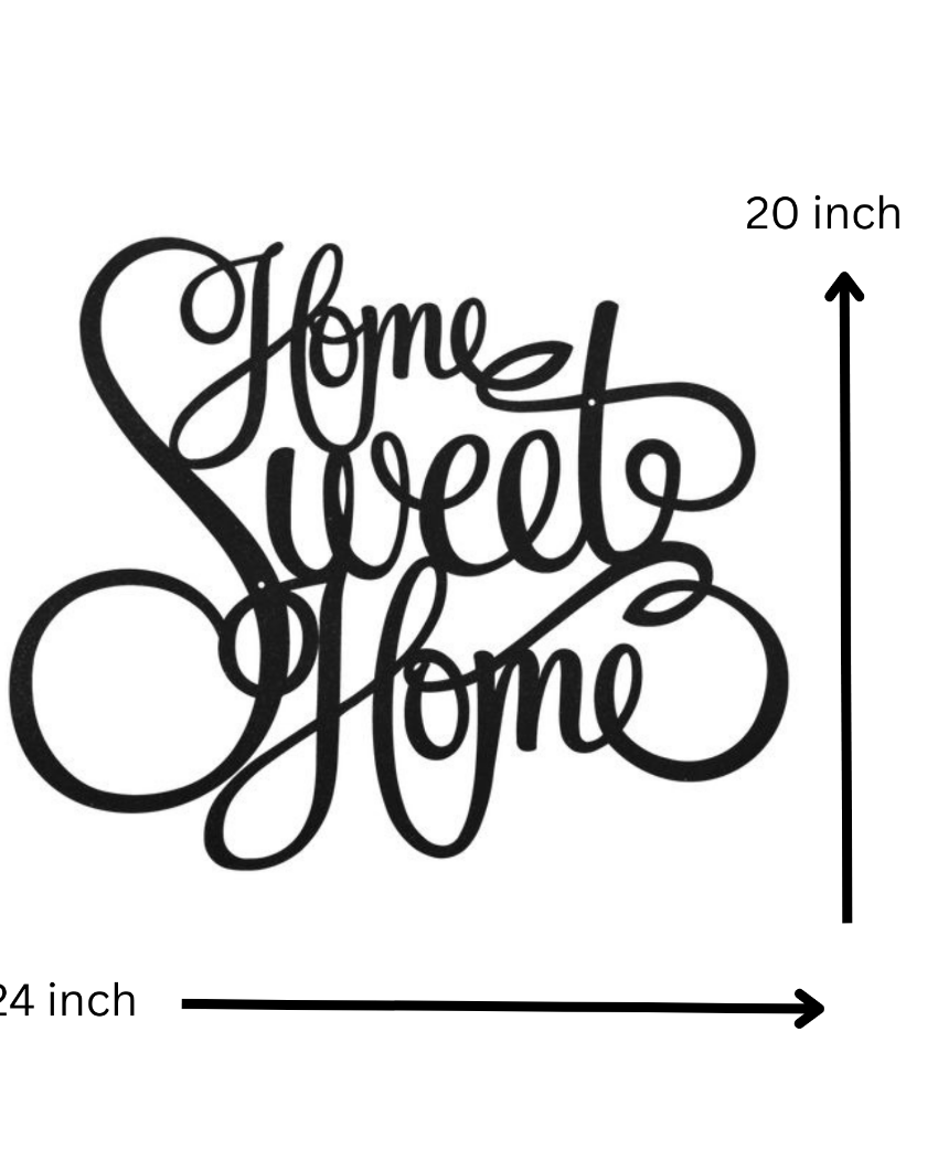 Home Sweet DesignIron Wall Hanging Décor