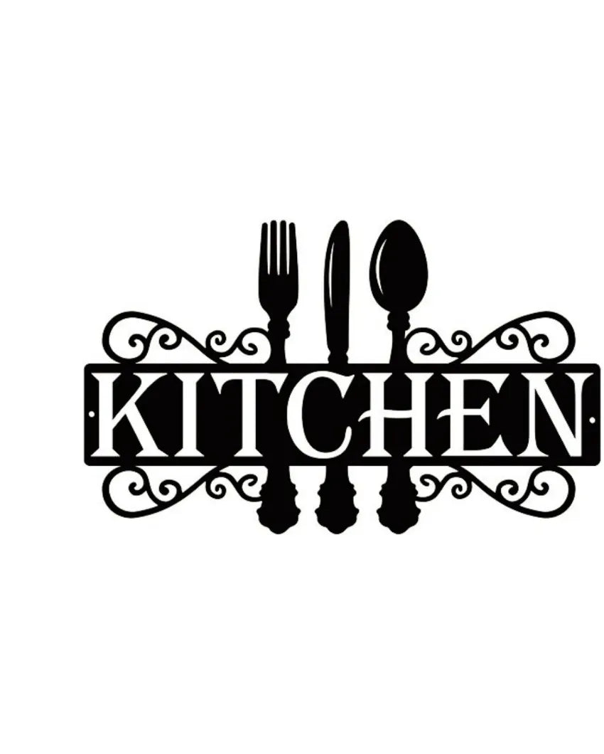 KitchenIron Wall Hanging Décor