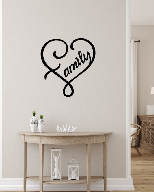 Family DesignIron Wall Hanging Décor