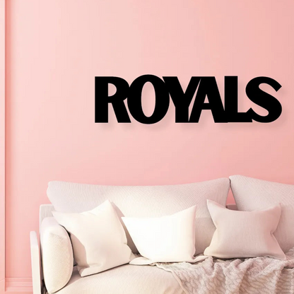 RoyalsIron Wall Hanging Décor