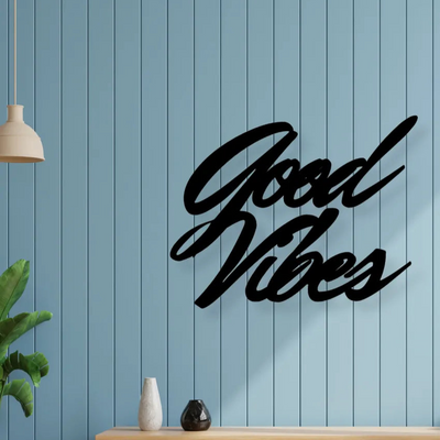 Good VibesIron Wall Hanging Décor