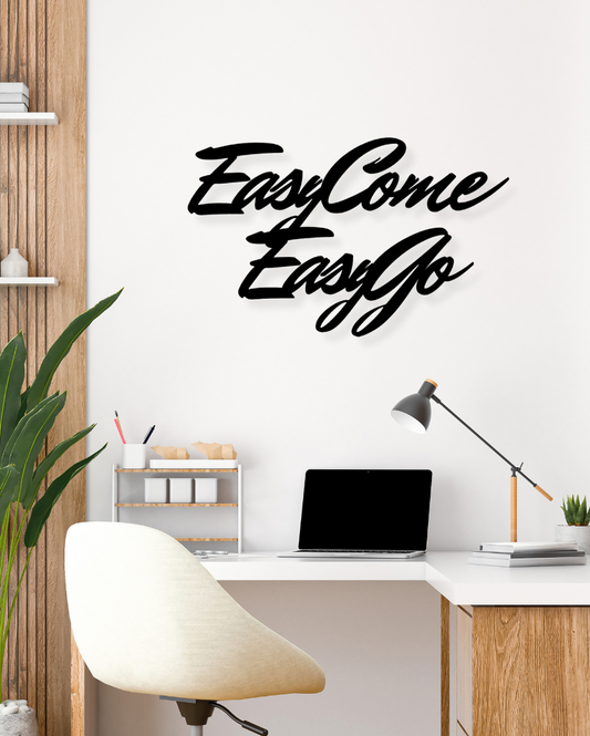 Easy Come Easy GoIron Wall Hanging Décor