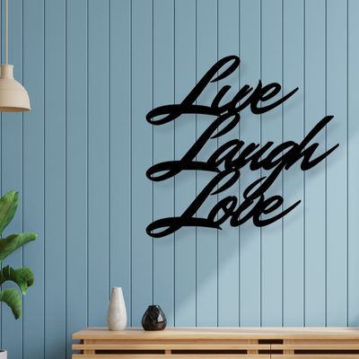 Live Laugh LoveIron Wall Hanging Décor