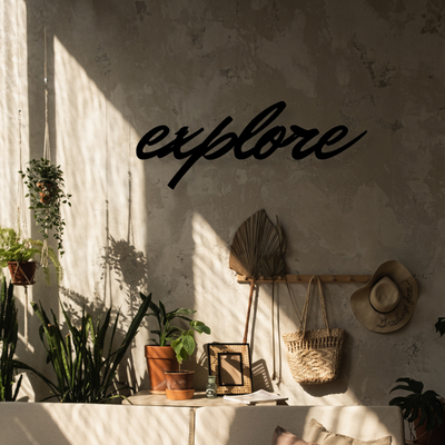 ExploreIron Wall Hanging Décor