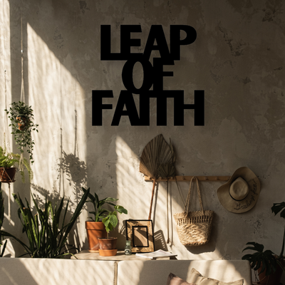 Leap Of FaithIron Wall Hanging Décor