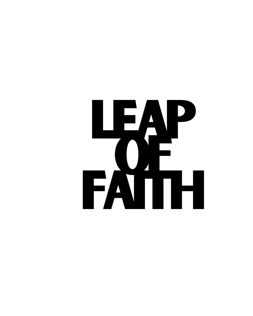 Leap Of FaithIron Wall Hanging Décor