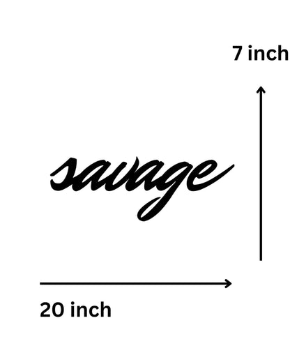 SavageIron Wall Hanging Décor